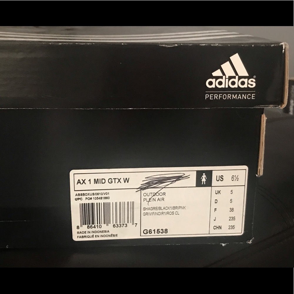 Adidas hiking boots